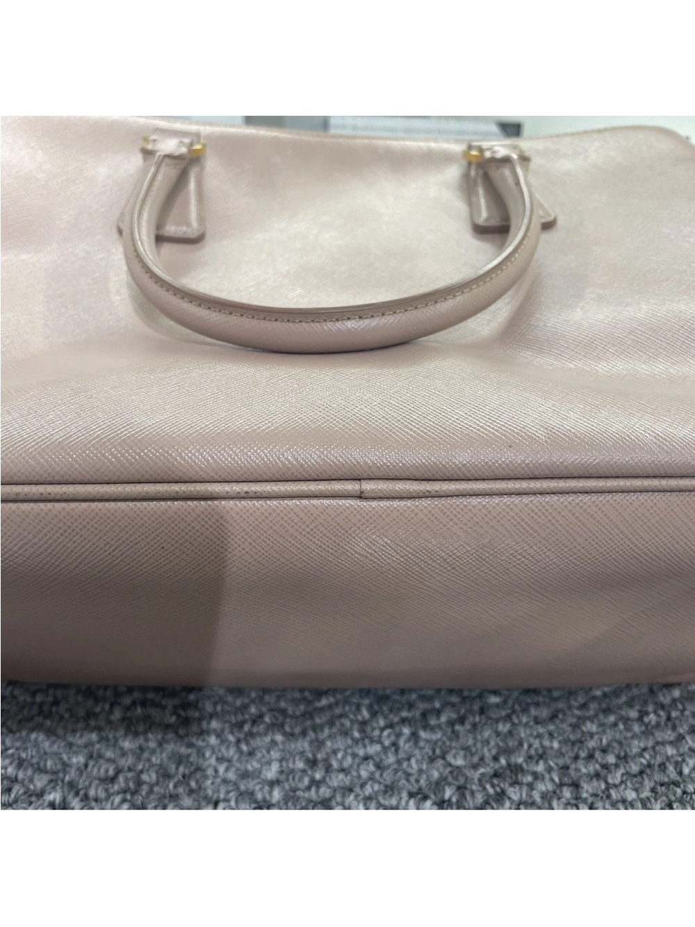 Prada Blush Saffiano Leather Satchel - Picture 7 of 9